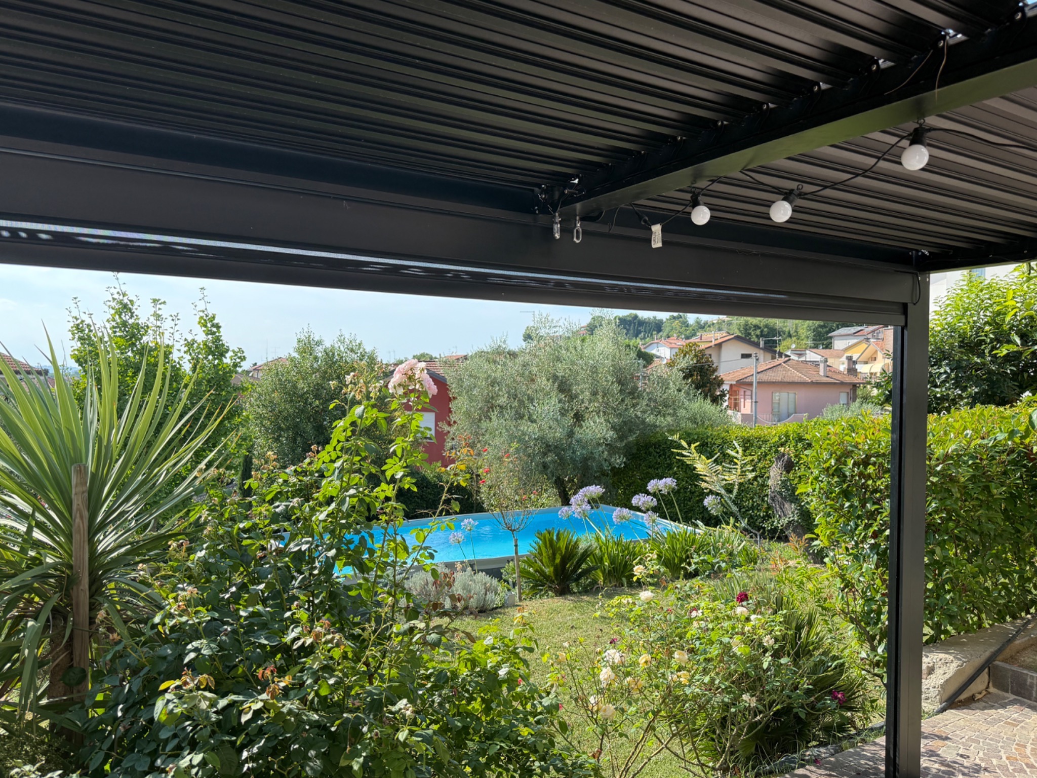 Garden terrace — Casa Cervi